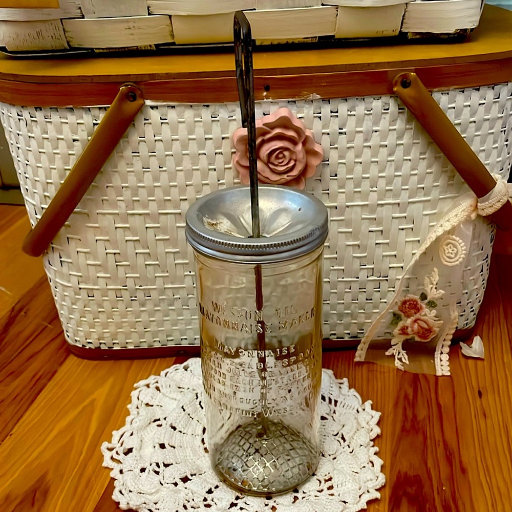 Vintage Wesson Oil Mayonnaise Maker